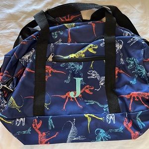 Kids’ luggage- monogrammed with letter ‘J’